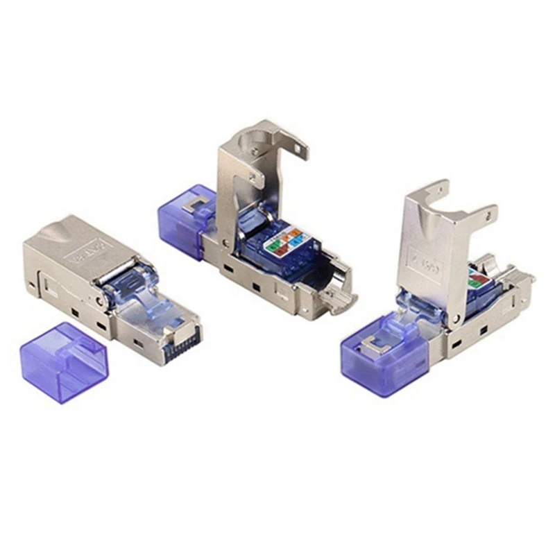 Коннектор Rj45 Cat7 20 шт., адаптер для Ethernet-разъема, безинструментальный обжимной, с защитой от кристаллов, сетевой Ethernet-Кабель с вилкой
Коннектор Rj45 Cat7 20 шт., адаптер для Ethernet-разъема, безинструментальный обжимной, с защитой от кристаллов, сетевой Ethernet-Кабель с вилкой