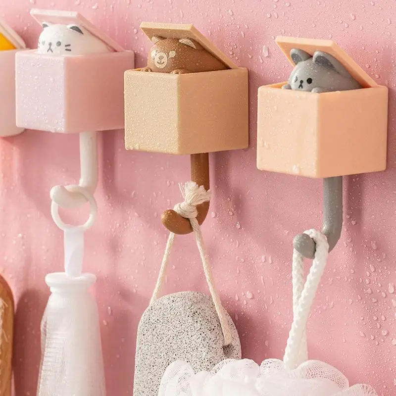 Cat Adhesive Wall Hook Cartoon Cat Hook Bedroom Door Hangers Bathroom Kitchen Decorative Organizer For Scarf Loofah Keys Hanging
Cat Adhesive Wall Hook Cartoon Cat Hook Bedroom Door Hangers Bathroom Kitchen Decorative Organizer For Scarf Loofah Keys Hanging