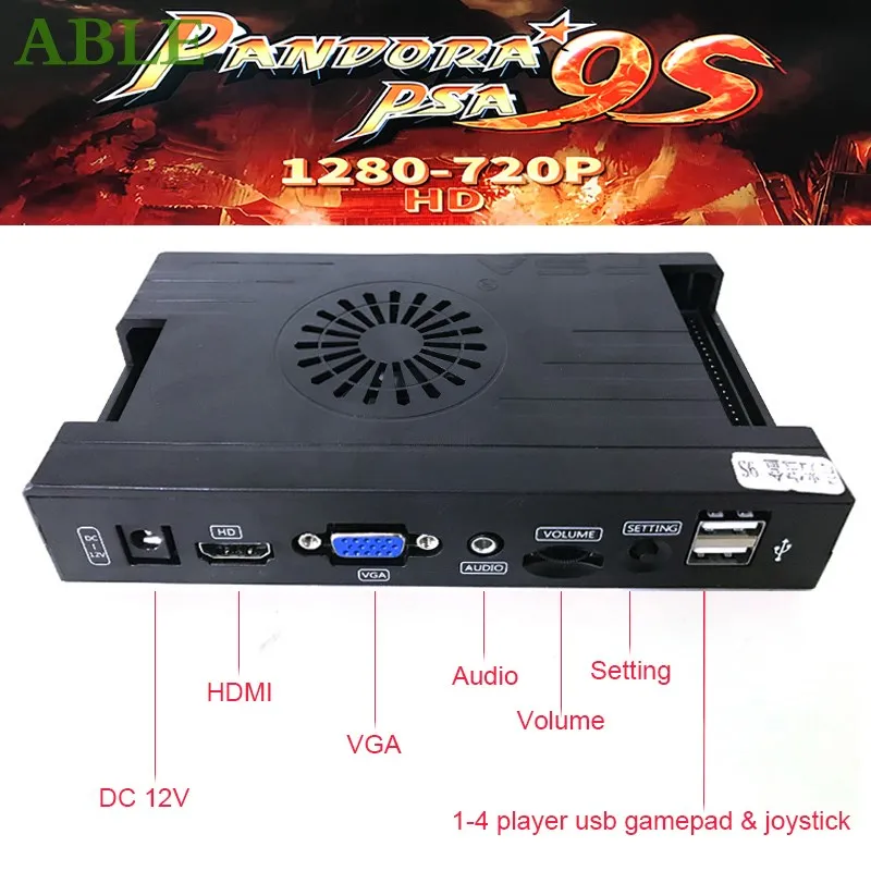 Материнская плата Pandoras 9S 3160 в 1 Домашняя версия 16 * 3D Box Игровая Pandora PSA VGA HDMI выход