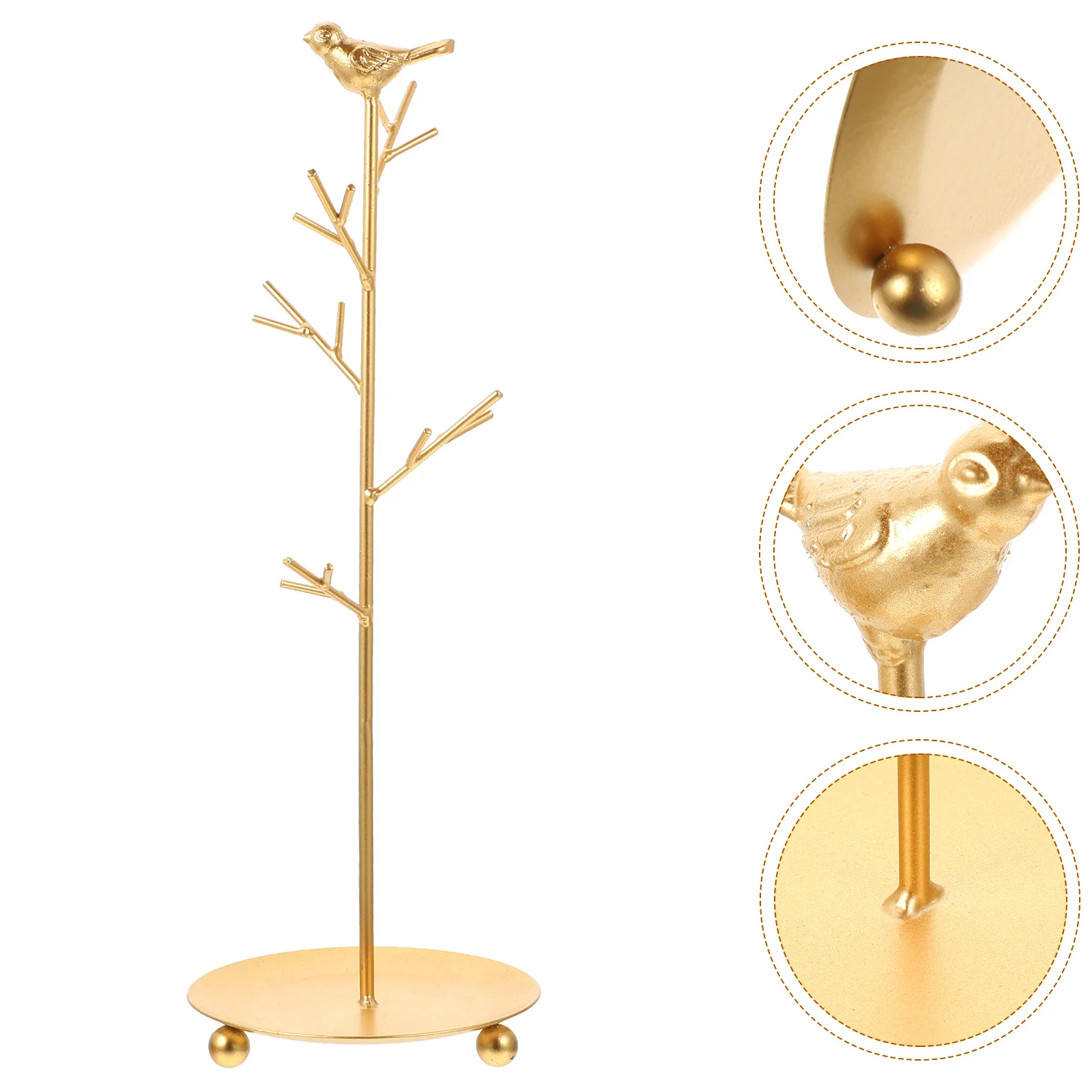 Jewelry Necklace Stand Organizer Holder Display Pendant Gold Tree Tabletop Tower Rack Hanger Easel
Jewelry Necklace Stand Organizer Holder Display Pendant Gold Tree Tabletop Tower Rack Hanger Easel