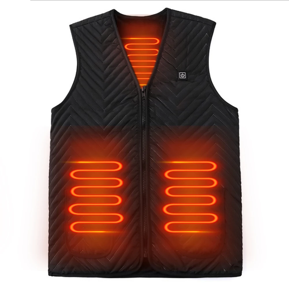 Intelligent Heated Vest Men Women USB Electric Heating Coat Warm Pocket Zipper for Outdoor Hunting for Camping for Sports Hiking
Intelligent Heated Vest Men Women USB Electric Heating Coat Warm Pocket Zipper for Outdoor Hunting for Camping for Sports Hiking