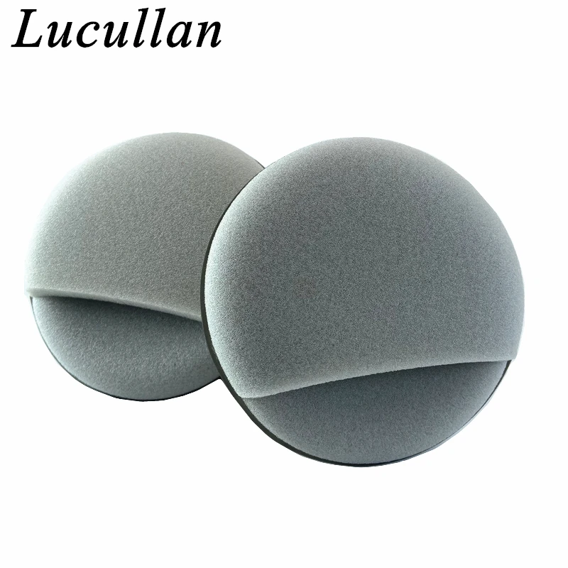 Карманный аппликатор Lucullan, пенопластовая губка высокой плотности, уход за автомобилем, вощеная и полировальная подушечка