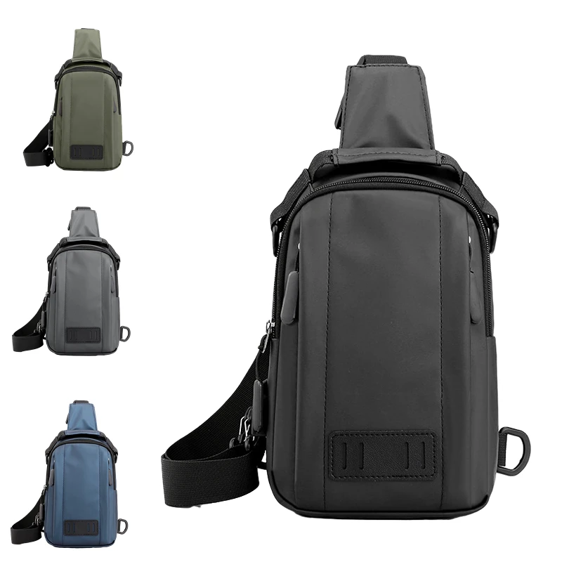 Fashion Multifunctional USB Charge Chest Bag Nylon Cloth Casual Waterproof Shoulder Messenger Bag Small Backpack For Male
Fashion Multifunctional USB Charge Chest Bag Nylon Cloth Casual Waterproof Shoulder Messenger Bag Small Backpack For Male