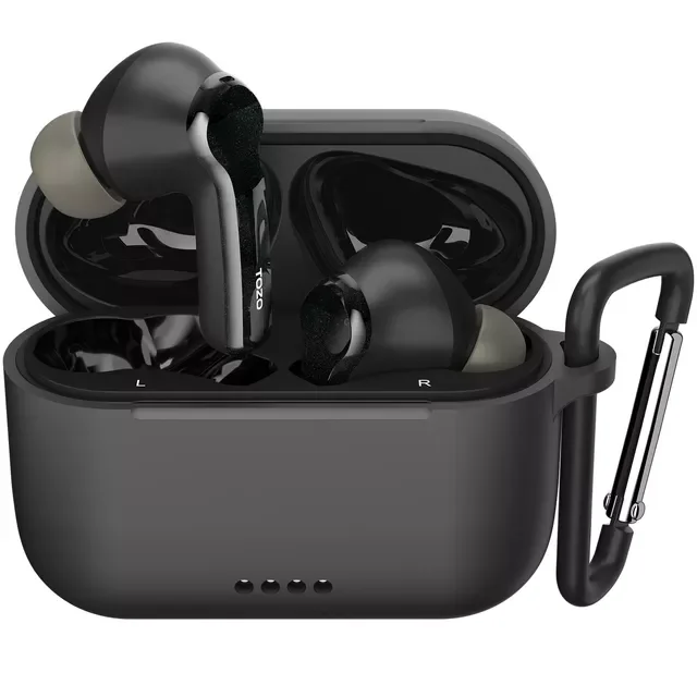 TOZO NC2 Bluetooth Earphones Silicone Protective Case With Front LED Visible and Keychain
TOZO NC2 Bluetooth Earphones Silicone Protective Case With Front LED Visible and Keychain