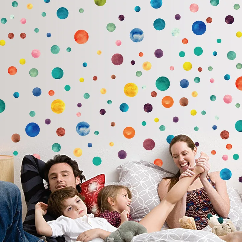 Colorful Circle Wall Decals for Bedroom Cabinet TV Wall Decorative Wallpapers Waterproof Wall Stickers Home Decorations
Colorful Circle Wall Decals for Bedroom Cabinet TV Wall Decorative Wallpapers Waterproof Wall Stickers Home Decorations