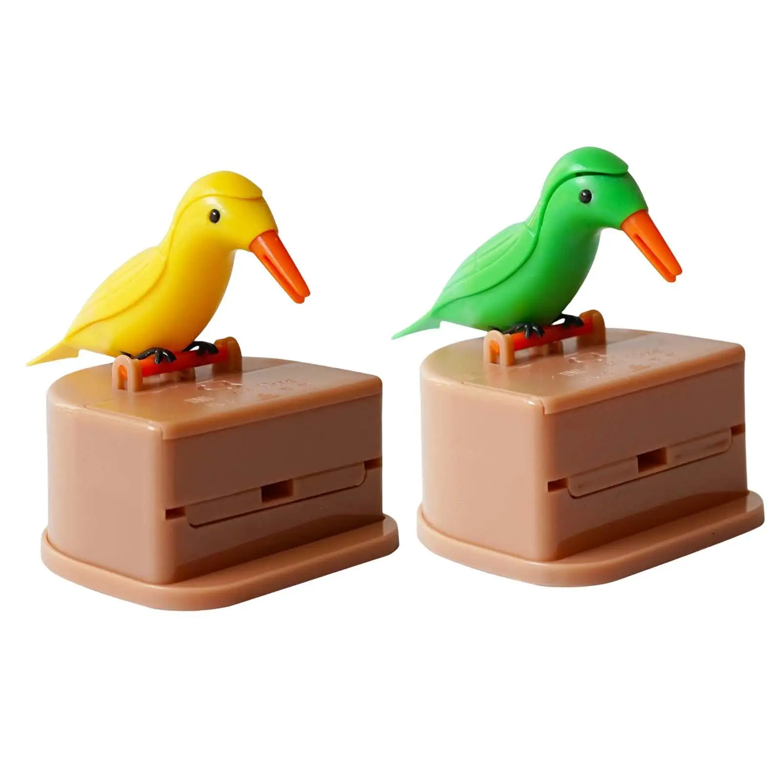 bird Toothpick Dispenser Automatic Fun Portable Toothpick Holder Toothpick Box for Hotels Cafes Party Restaurants Decoration 
bird Toothpick Dispenser Automatic Fun Portable Toothpick Holder Toothpick Box for Hotels Cafes Party Restaurants Decoration