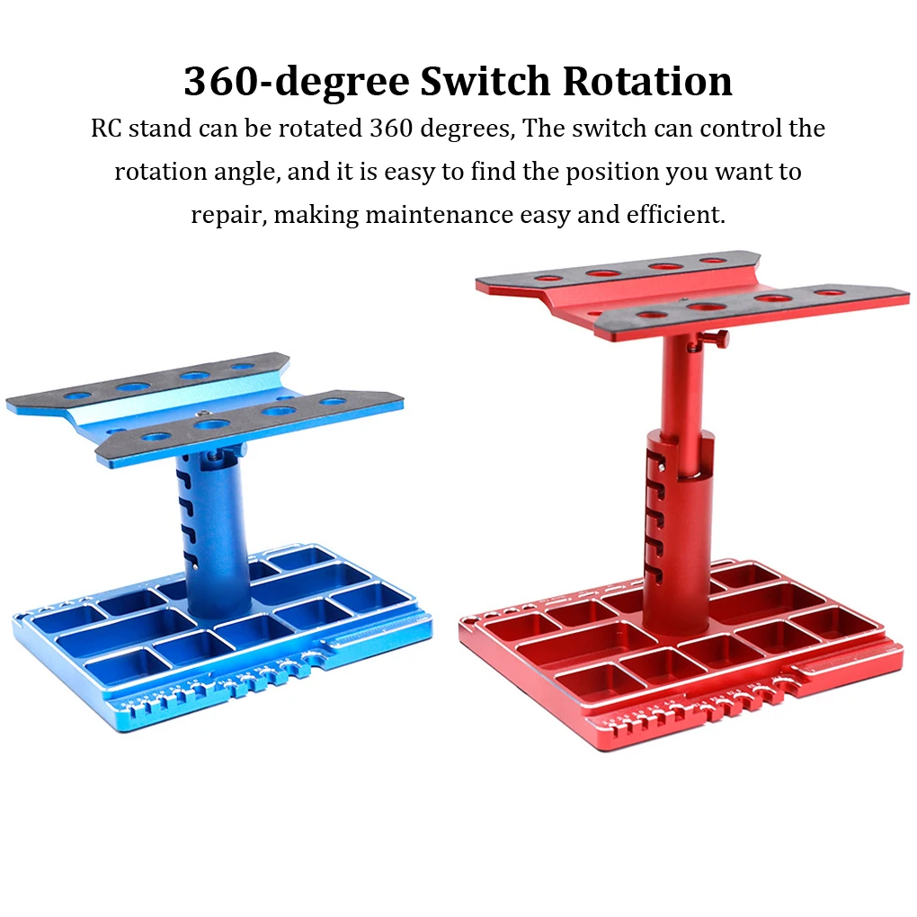 Multifunctional Repair Stand Display RC Work 360 Degree Station Switch Rotation Assembly Platform Truck Tool Holder Tray
Multifunctional Repair Stand Display RC Work 360 Degree Station Switch Rotation Assembly Platform Truck Tool Holder Tray