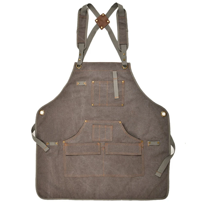 Woodworking Apron, Heavy Duty Waxed Canvas Work Apron With 9 Pockets, Adjustable Strap Aprons For Women, Men
Woodworking Apron, Heavy Duty Waxed Canvas Work Apron With 9 Pockets, Adjustable Strap Aprons For Women, Men