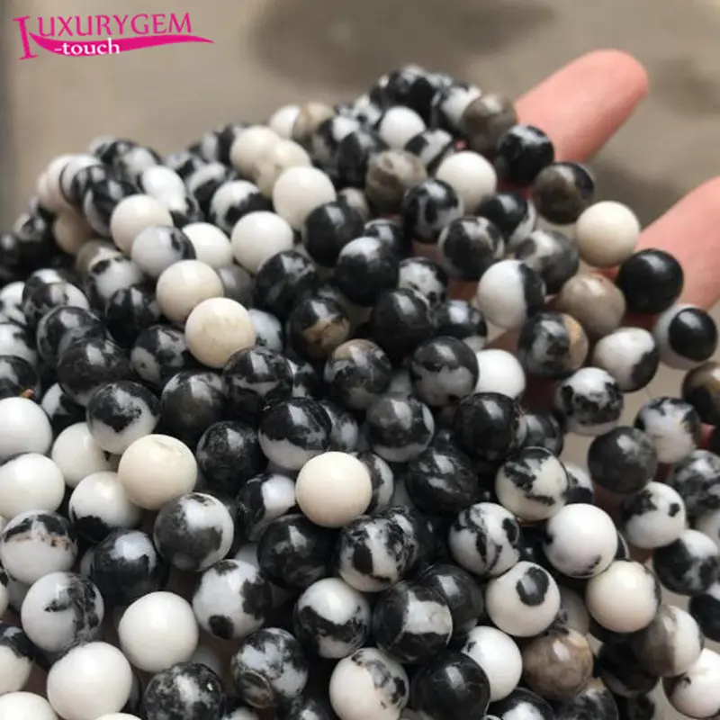 High Quality Natural Mixed Zebra Stone Smooth Round Shape Loose Spacer Beads 4/6/8/10/12mm DIY Gem Handmade Jewelry 38cm sk145
High Quality Natural Mixed Zebra Stone Smooth Round Shape Loose Spacer Beads 4/6/8/10/12mm DIY Gem Handmade Jewelry 38cm sk145