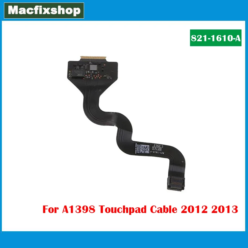 Оригинальный планшет A1398 трекпад с гибким кабелем 2012 2013 821-1610-A для Macbook Pro Retina 15 дюймов A1398 с сенсорной панелью и кабелем для отслеживания
Оригинальный планшет A1398 трекпад с гибким кабелем 2012 2013 821-1610-A для Macbook Pro Retina 15 дюймов A1398 с сенсорной панелью и кабелем для отслеживания