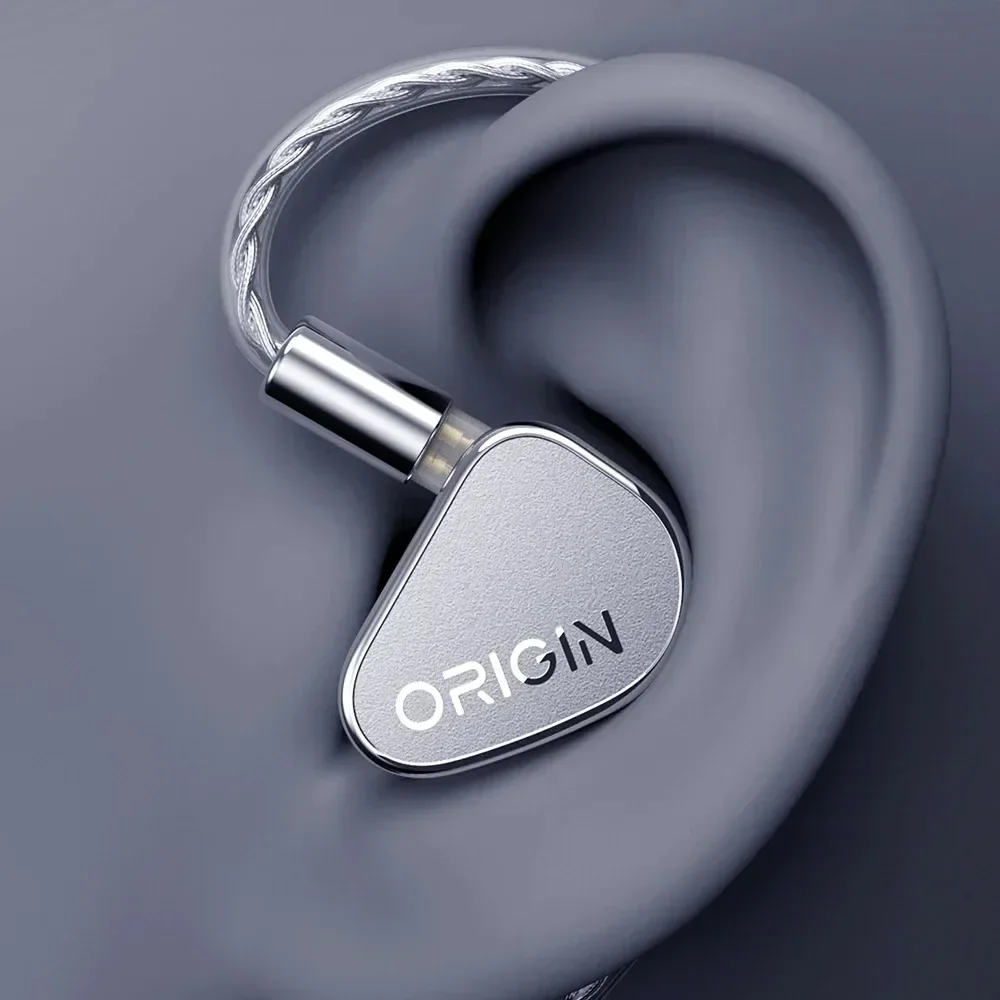 TANCHJIM Origin HiFi DMT5 Динамический драйвер Проводные наушники-вкладыши Мембранный