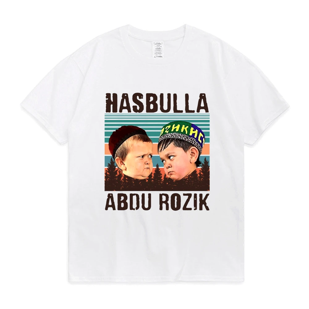 Classic Hasbulla Smile T Shirt Hasbulla Fighting Meme Retro T-shirt Men Clothing Casual Soft 100% Cotton Short Sleeve Daily Tees
Classic Hasbulla Smile T Shirt Hasbulla Fighting Meme Retro T-shirt Men Clothing Casual Soft 100% Cotton Short Sleeve Daily Tees