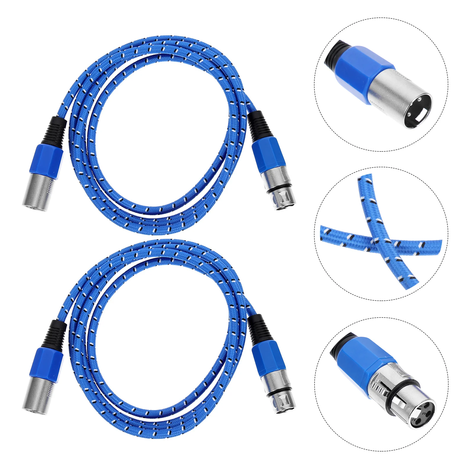 2Pcs Sound Console Microphone Cables Speaker Audio Cables Convert Audio Cables
2Pcs Sound Console Microphone Cables Speaker Audio Cables Convert Audio Cables