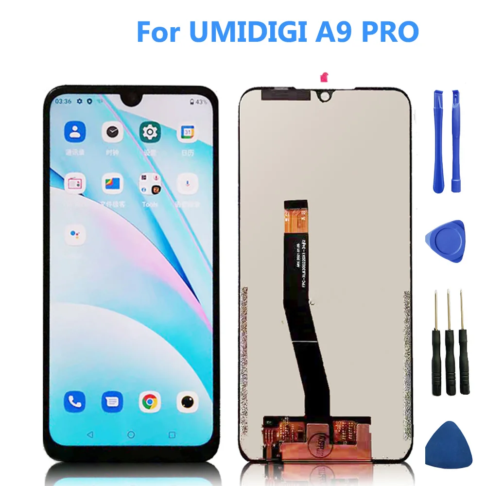 For Umidigi A9 Pro LCD Display Touch Screen Glass Panel Assembly 100% Tested Umi UMIDIGI A9PRO A 9 Front +Tool
For Umidigi A9 Pro LCD Display Touch Screen Glass Panel Assembly 100% Tested Umi UMIDIGI A9PRO A 9 Front +Tool