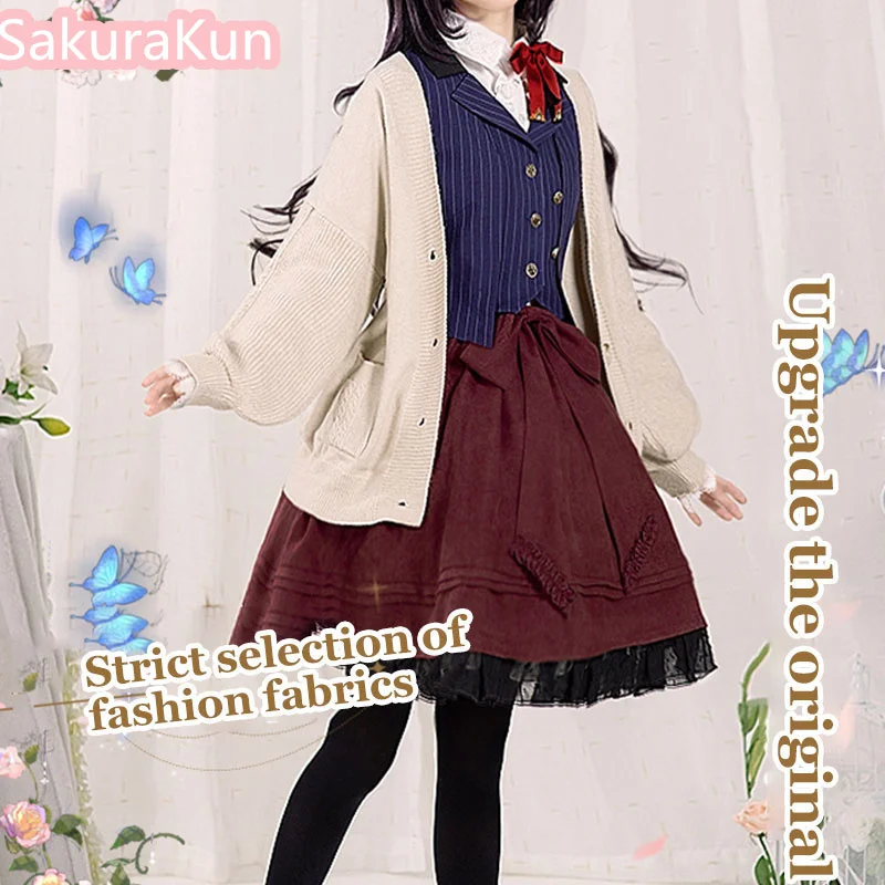 For All Time Anime Ayn Cosplay Costume Role Painter Ayn Cos Full Set Informal Dress Coat
For All Time Anime Ayn Cosplay Costume Role Painter Ayn Cos Full Set Informal Dress Coat