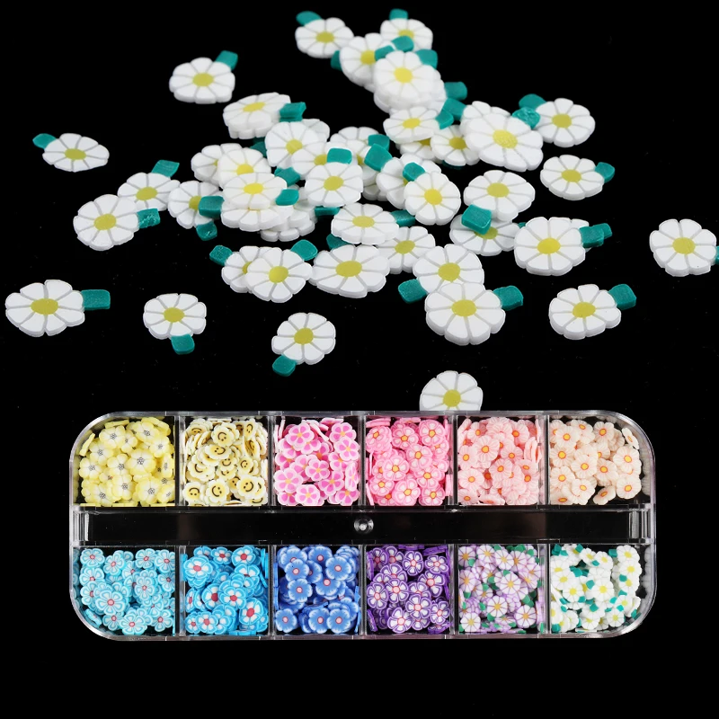 Mixed Daisy Cherry Blossoms Polymer Clay Slices Slime Resin Mold Decoration Cute Yellow Pink Small Flowers DIY Crystal Crafts
Mixed Daisy Cherry Blossoms Polymer Clay Slices Slime Resin Mold Decoration Cute Yellow Pink Small Flowers DIY Crystal Crafts