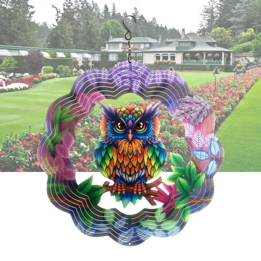Anti-deform Attractive Lovely Owl Pattern Hanging Decor Reusable Wind Chime Stylish for Home
Anti-deform Attractive Lovely Owl Pattern Hanging Decor Reusable Wind Chime Stylish for Home