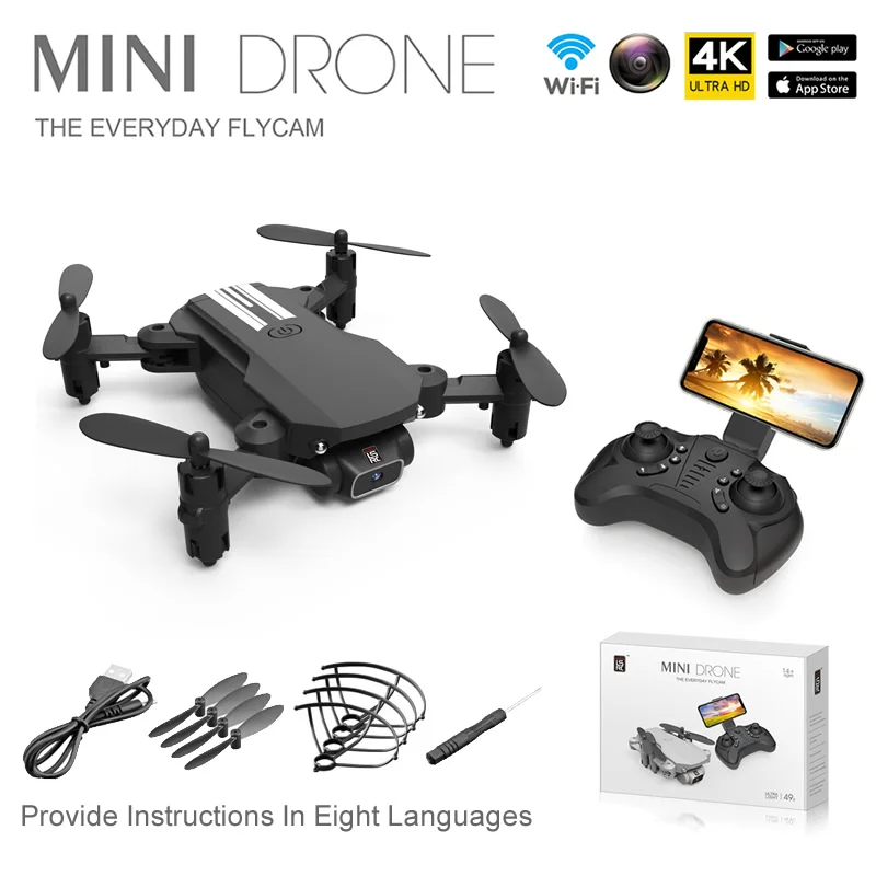 LS-MIN UAV Mini Drone 4K 1080P HD Camera Air Pressure Altitude Hold One Key Take OffRC Helicopter Childrens Quadcopter Dron Toys
LS-MIN UAV Mini Drone 4K 1080P HD Camera Air Pressure Altitude Hold One Key Take OffRC Helicopter Childrens Quadcopter Dron Toys