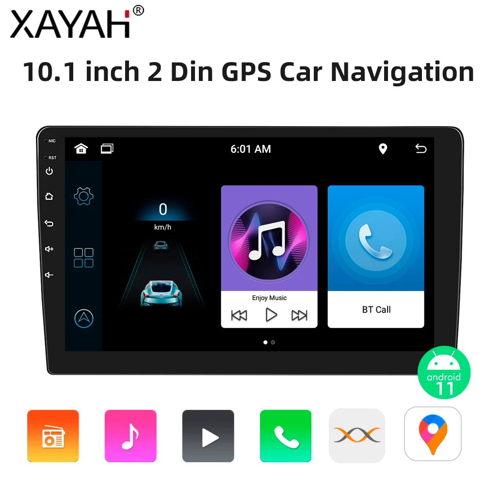 10.1Inch Multimedia Player Touch Screen Video Player Car Radio MP5 Player GPS Navigation All-in-One Machine WiFi Support Carplay
10.1Inch Multimedia Player Touch Screen Video Player Car Radio MP5 Player GPS Navigation All-in-One Machine WiFi Support Carplay