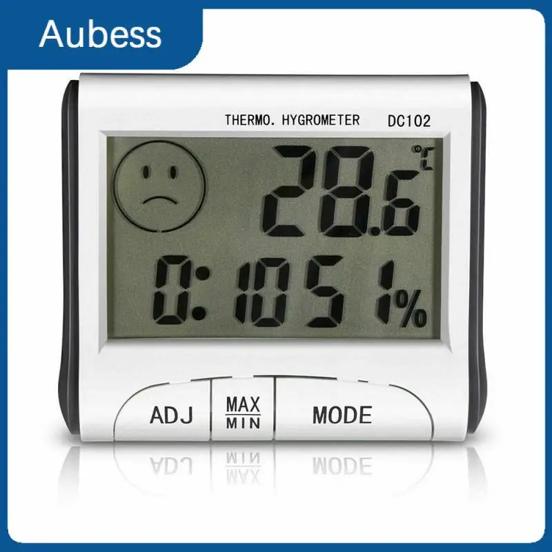 LCD Mini Digital Thermometer Hygrometer Meter Indoor Temperature Recording Function
LCD Mini Digital Thermometer Hygrometer Meter Indoor Temperature Recording Function