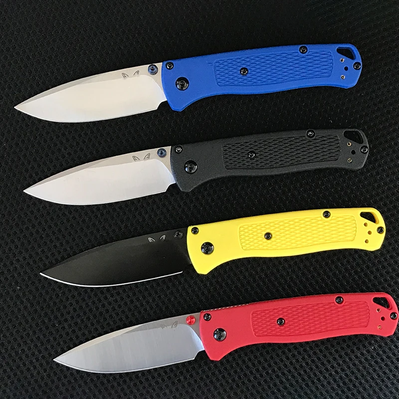 

Multiple Color BM 535 Bugout Folding Knife S30V Blade Outdoor Safety Defense Pocket Military Knives EDC Tool-BY67