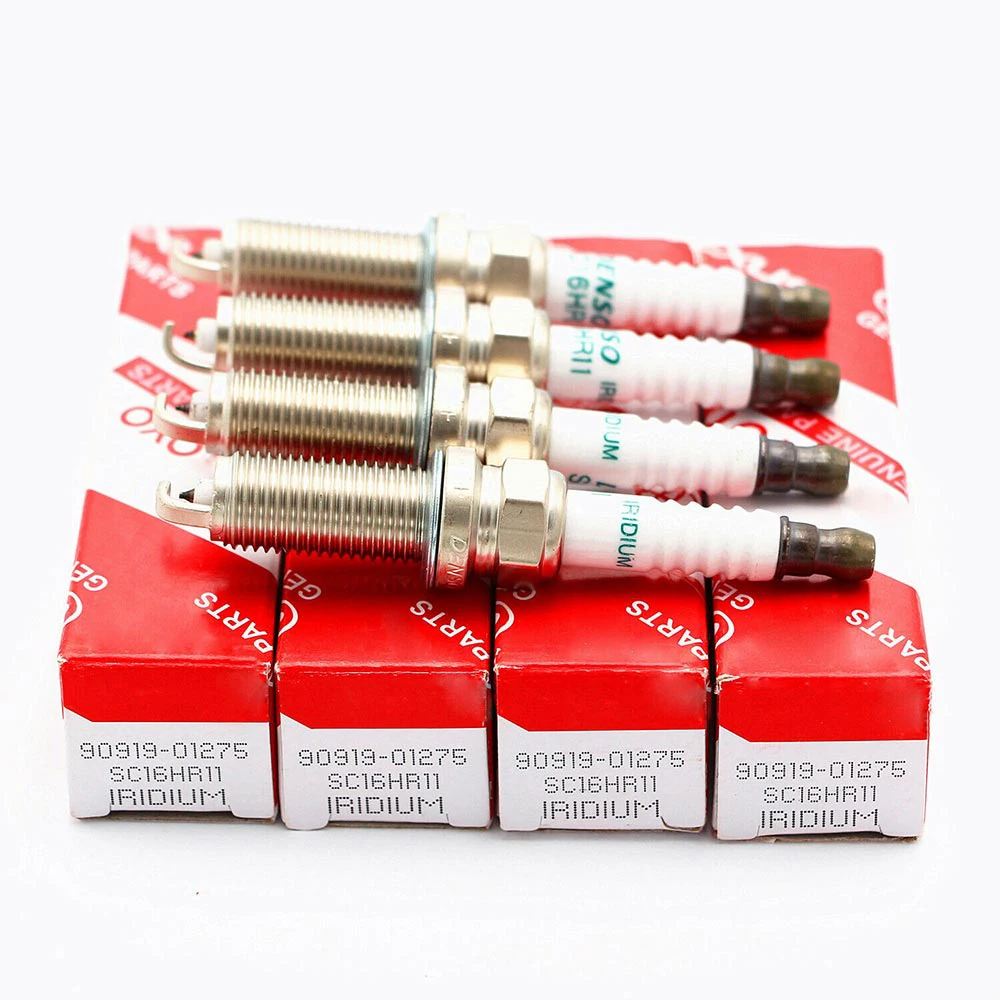 4pcs/lot Spark Plug 90919 01253 SC20HR11 Iridium Fire Tip Spark Plug SC20HR11 90919-01253 for Toyota Corolla
4pcs/lot Spark Plug 90919 01253 SC20HR11 Iridium Fire Tip Spark Plug SC20HR11 90919-01253 for Toyota Corolla