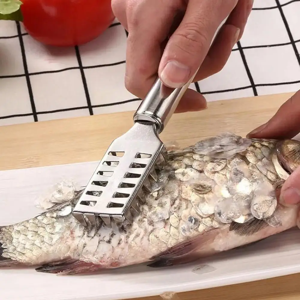 Fish Scale Planing Fast Cleaning Scraping Knife Home Scraper Seafood Winehouse Steel Remover Scale Brush Tilapia T8u2
Fish Scale Planing Fast Cleaning Scraping Knife Home Scraper Seafood Winehouse Steel Remover Scale Brush Tilapia T8u2