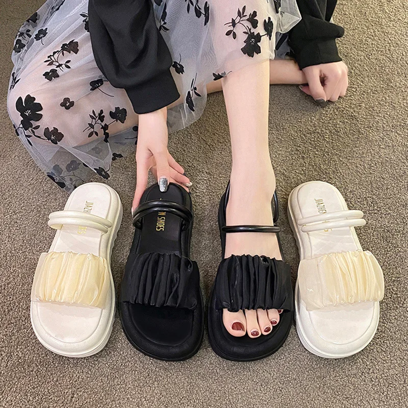 Med Slippers Soft Flat Shoes Female String Bead Slipers Women Slides Platform Comfort 2023 Summer PU Scandals Sweet Basic Rubber
Med Slippers Soft Flat Shoes Female String Bead Slipers Women Slides Platform Comfort 2023 Summer PU Scandals Sweet Basic Rubber