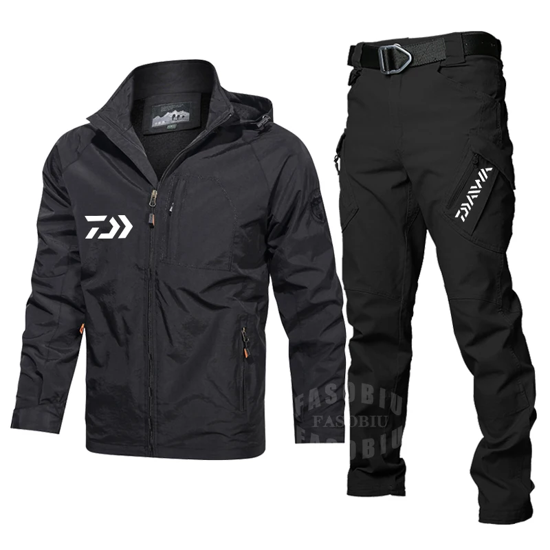 2023 New Spring Autumn Windproof Waterproof Mens Fishing Set Thin Breathable Quick Dry Outdoor Sport Loose Fishing Suits Outwear
2023 New Spring Autumn Windproof Waterproof Mens Fishing Set Thin Breathable Quick Dry Outdoor Sport Loose Fishing Suits Outwear