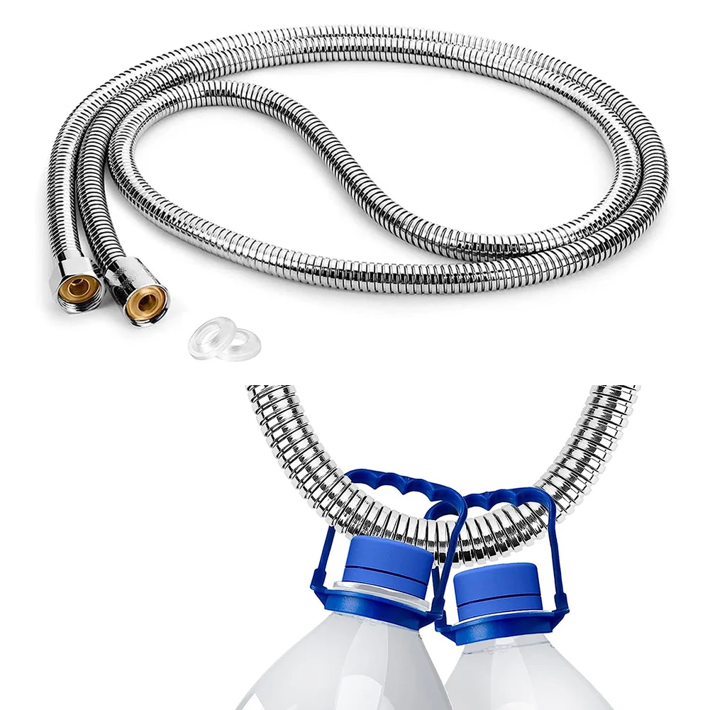 1.5m Shower Head Hose Household Sprinkler Inlet Pipe Shower Pipe Stainless Steel Shower Hose Bathroom Accessories
1.5m Shower Head Hose Household Sprinkler Inlet Pipe Shower Pipe Stainless Steel Shower Hose Bathroom Accessories