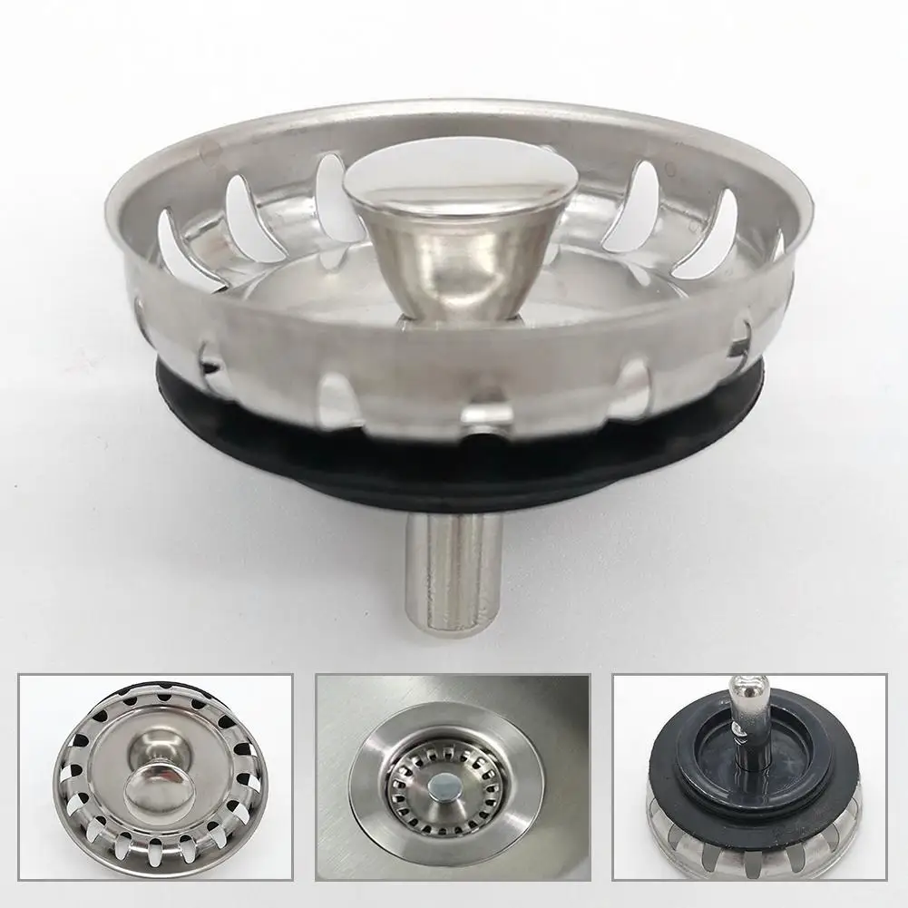 1x 52mm Stainless Steel Sink Filter Waste Plug Hair Catcher Drains Bathroom Floor Drain Kitchen Anti-clog Strainer Accessories
1x 52mm Stainless Steel Sink Filter Waste Plug Hair Catcher Drains Bathroom Floor Drain Kitchen Anti-clog Strainer Accessories