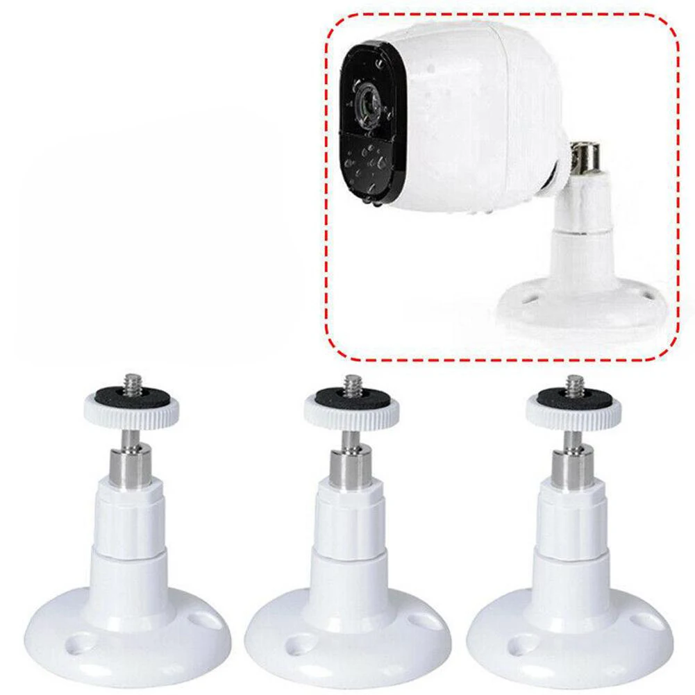 3pcs Wall Mount Bracket 360 Degree Swivel 90 Degree Tilt Adjustable Aluminum Camera Bracket For Fixing CCTV Camera Hardwares
3pcs Wall Mount Bracket 360 Degree Swivel 90 Degree Tilt Adjustable Aluminum Camera Bracket For Fixing CCTV Camera Hardwares