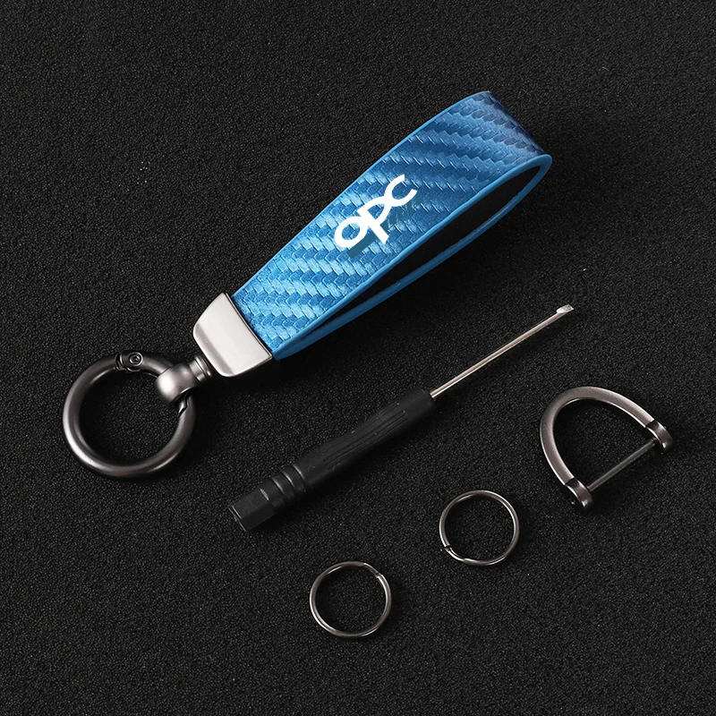 Автомобильный брелок из углеродного волокна и кожи для Opel OPC автомобильные аксессуары
Автомобильный брелок из углеродного волокна и кожи для Opel OPC автомобильные аксессуары