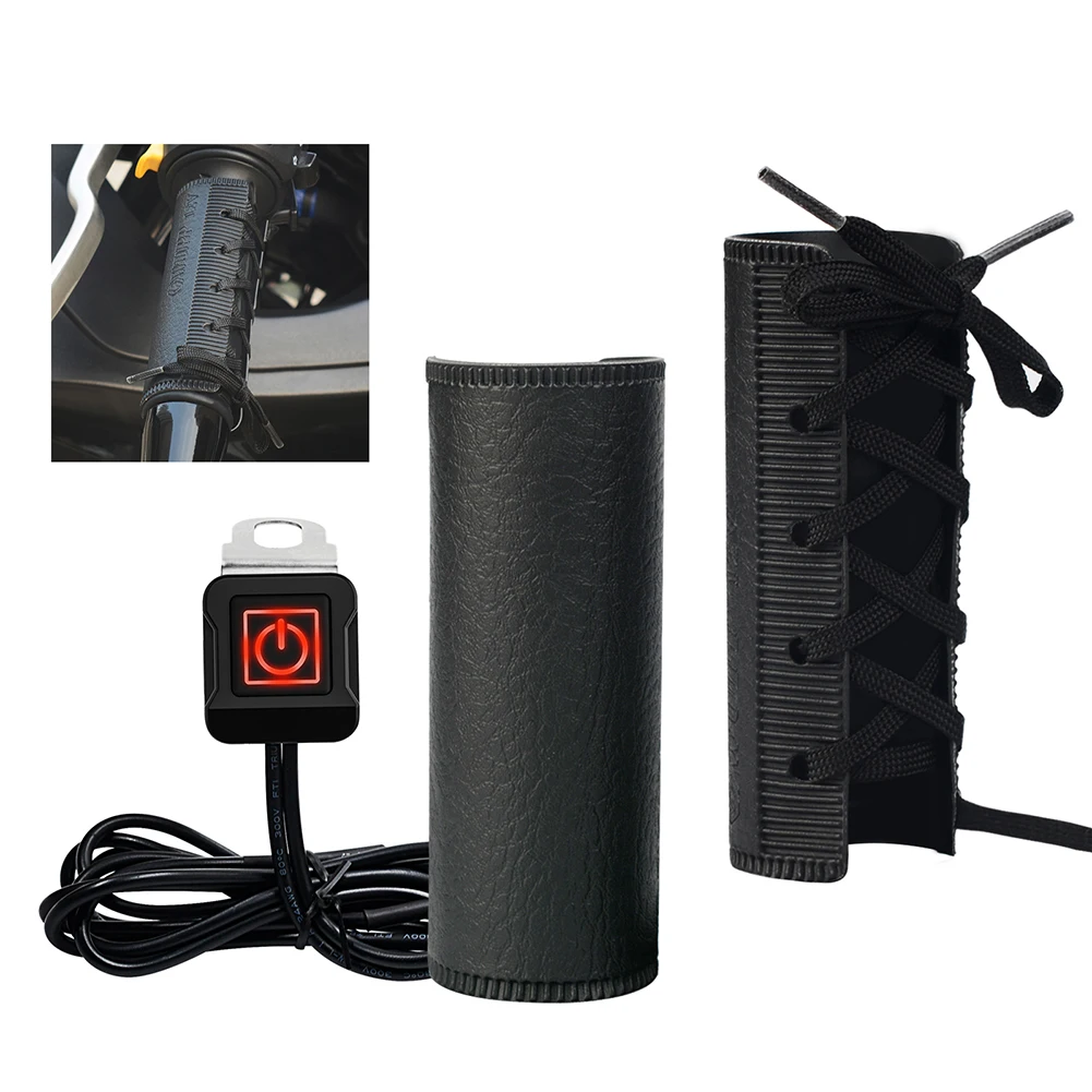 5-level Heating Mode Motorcycle Heated Handlebar 12V Quick Heat Temperature Control Waterproof Electric Heat Handlebar Cover
5-level Heating Mode Motorcycle Heated Handlebar 12V Quick Heat Temperature Control Waterproof Electric Heat Handlebar Cover