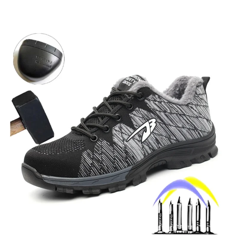 Steel Toe Safety Work Shoes Men Women Puncture-proof Boots Indestructible Shoes Lightweight Breathable Sneakers Women Size 36-48
Steel Toe Safety Work Shoes Men Women Puncture-proof Boots Indestructible Shoes Lightweight Breathable Sneakers Women Size 36-48