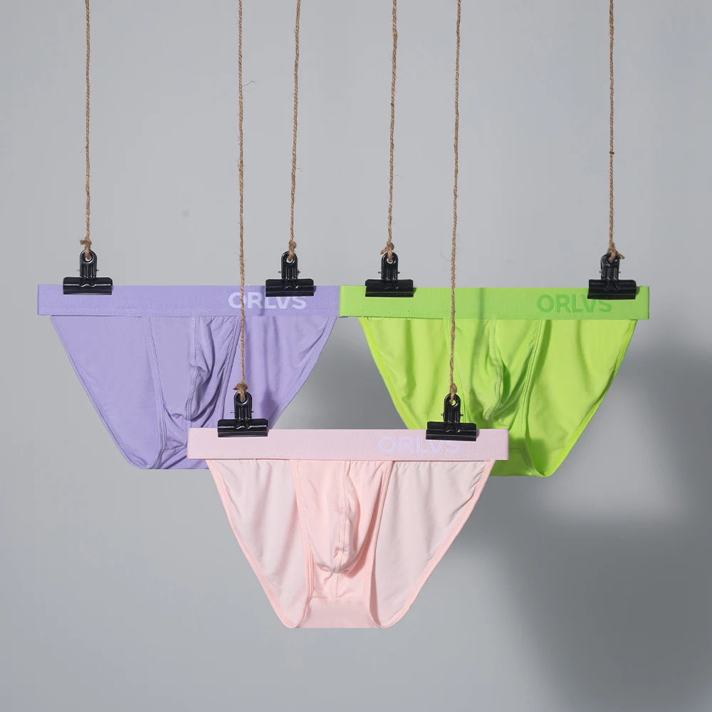 ORLVS Male's High-cut Briefs Periwinkle Orchid Matching Fresh Sexy Comfort Breathable Modal Soft Crotch Single-layer Underwear
ORLVS Male's High-cut Briefs Periwinkle Orchid Matching Fresh Sexy Comfort Breathable Modal Soft Crotch Single-layer Underwear