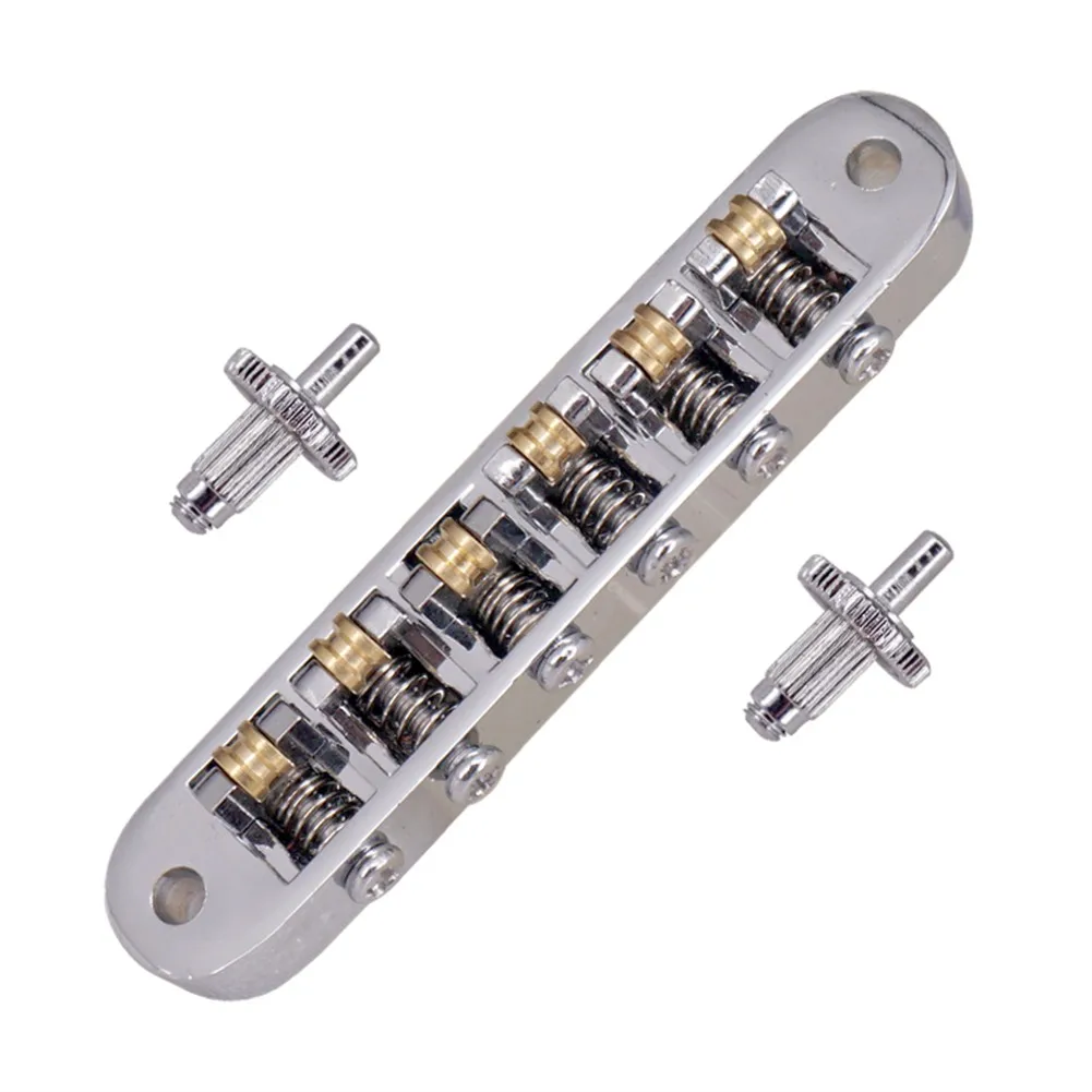 Roller Saddle Bridge Guitar Roller Saddle Bridge Precision Engineered Accessories Chrome For 6 Stringed Instruments
Roller Saddle Bridge Guitar Roller Saddle Bridge Precision Engineered Accessories Chrome For 6 Stringed Instruments