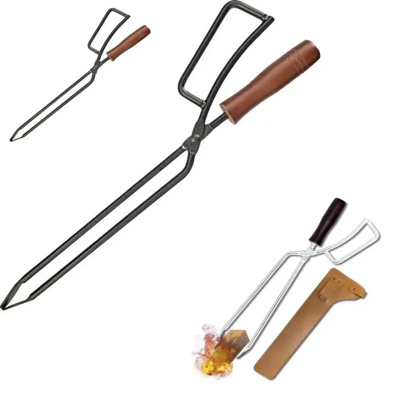 Barbecue Carbon Clamp Tongs Charcoal Clamp Duckbill Carbon Tongs Outdoor Camping BBQ Tool Bonfire Stove Fireplace Fire Tongs
Barbecue Carbon Clamp Tongs Charcoal Clamp Duckbill Carbon Tongs Outdoor Camping BBQ Tool Bonfire Stove Fireplace Fire Tongs