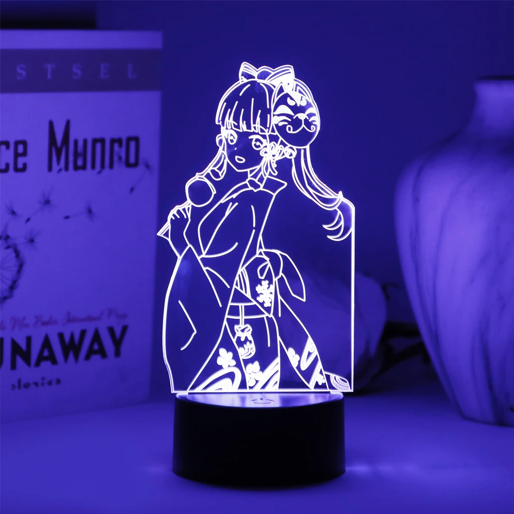 New Anime 3D Led Night Light Kid Genshin Impact Kamisato Ayaka Game Lamp Home Christmas Party Decor Adult Child Birthday Gift
New Anime 3D Led Night Light Kid Genshin Impact Kamisato Ayaka Game Lamp Home Christmas Party Decor Adult Child Birthday Gift