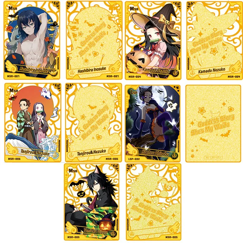 Demon Slayer MR MSR Cards Metal Hobby Collection TCG Playing Game Rare Card Kimetsu No Yaiba Figures For Children Gift Toys
Demon Slayer MR MSR Cards Metal Hobby Collection TCG Playing Game Rare Card Kimetsu No Yaiba Figures For Children Gift Toys