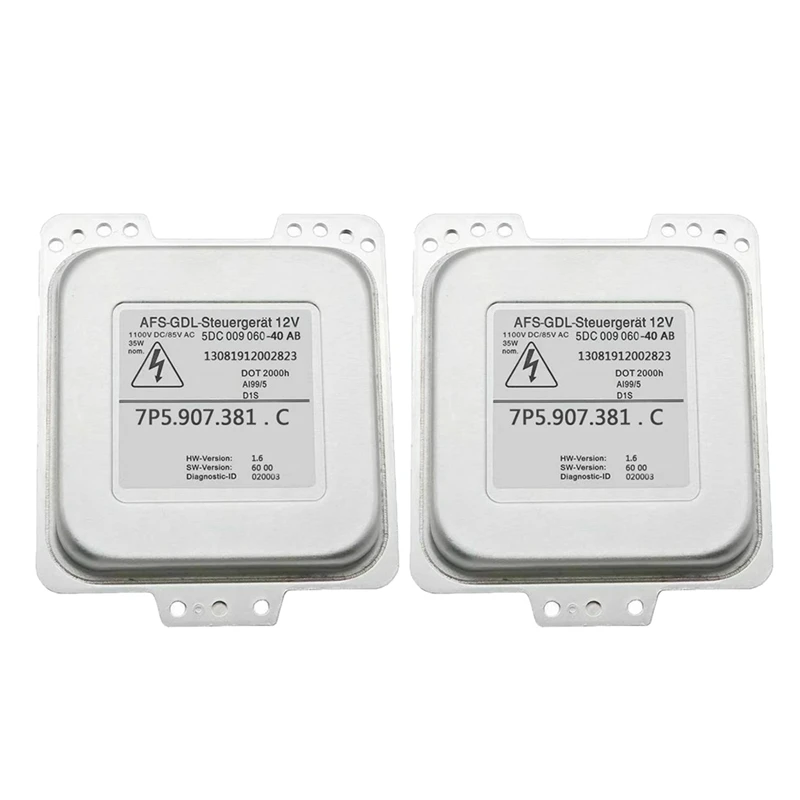 2X New For 2011-2013 -Porsche Cayenne Xenon Ballast Headlight HID Control Unit Module 7P5907381C 95861838101
2X New For 2011-2013 -Porsche Cayenne Xenon Ballast Headlight HID Control Unit Module 7P5907381C 95861838101