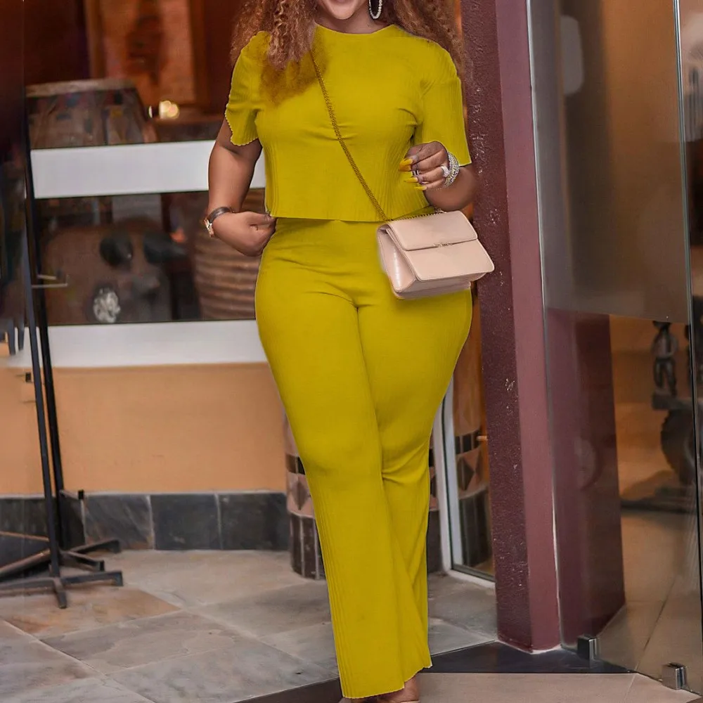 Two Piece Set Africa Clothes African New Dashiki Fashion Short Sleeve Suit Top And Pants Trousers Suits Party For Women Outfits
Two Piece Set Africa Clothes African New Dashiki Fashion Short Sleeve Suit Top And Pants Trousers Suits Party For Women Outfits