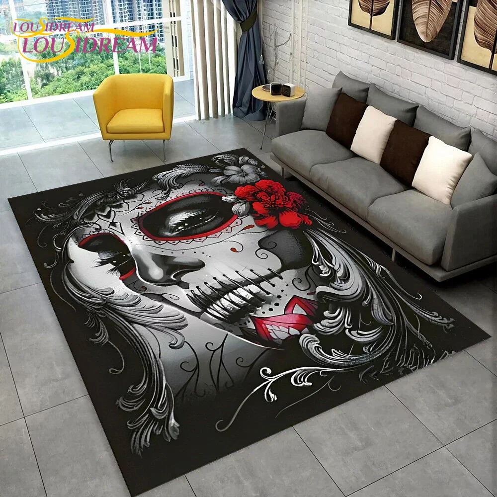 3D Gothic Horror Female Skull Dead Girl Area Rug,Carpet Rug for Home Living Room Bedroom Sofa Doormat Decor,Non-slip Floor Mat
3D Gothic Horror Female Skull Dead Girl Area Rug,Carpet Rug for Home Living Room Bedroom Sofa Doormat Decor,Non-slip Floor Mat