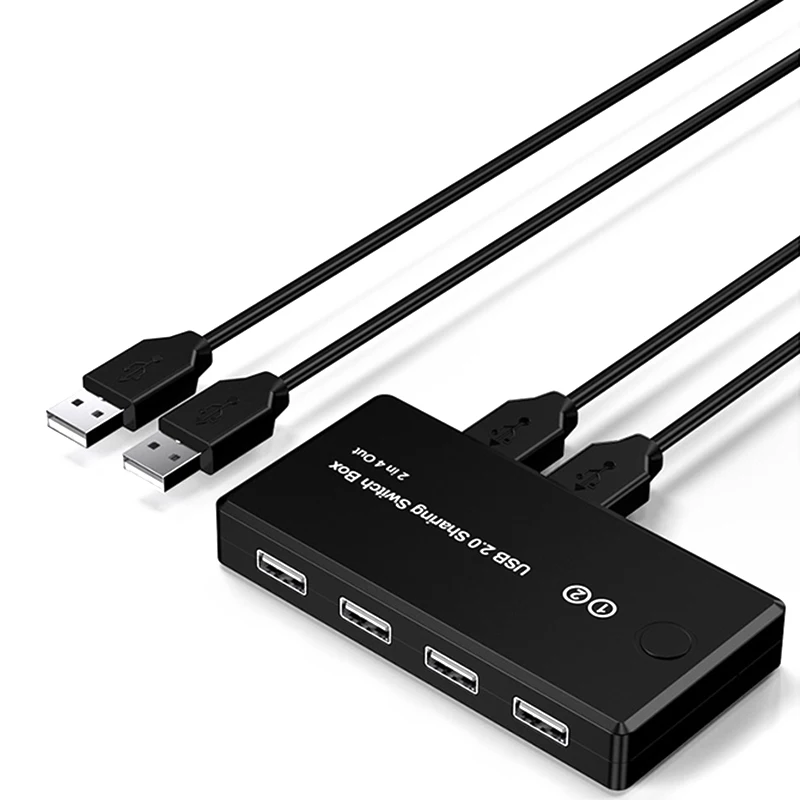 2X4 USB 2,0 переключатель для соединения периферийных устройств, селектор для соединения с 4 USB-устройствами для клавиатуры, мыши, принтера
2X4 USB 2,0 переключатель для соединения периферийных устройств, селектор для соединения с 4 USB-устройствами для клавиатуры, мыши, принтера