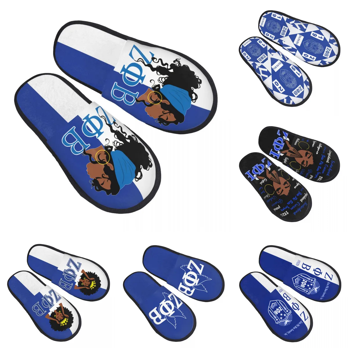 Zeta Phi Beta Unisex Men'S And Women'S Home Slippers Indoor Plush Cotton Slippers Autumn And Winter Non-Slip Sole Slippers
Zeta Phi Beta Unisex Men'S And Women'S Home Slippers Indoor Plush Cotton Slippers Autumn And Winter Non-Slip Sole Slippers