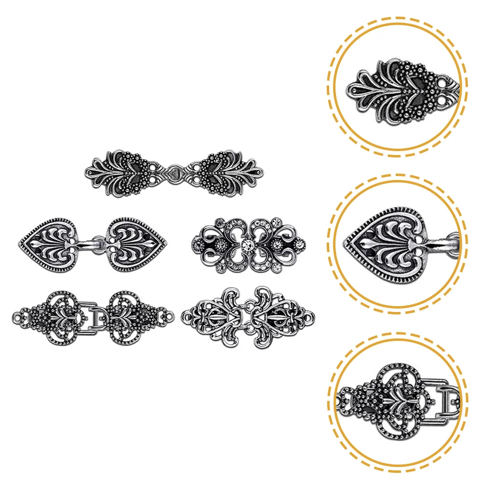 5 Pcs Sweater Clip Retro Clips Dress Cinch Shawl Floral Blouses Cardigan Alloy Vintage Collar Women's
5 Pcs Sweater Clip Retro Clips Dress Cinch Shawl Floral Blouses Cardigan Alloy Vintage Collar Women's