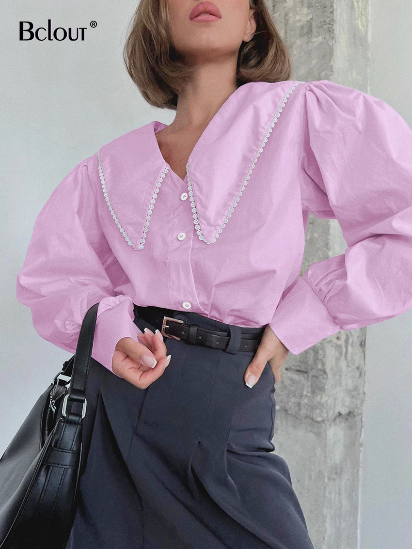 Блузка Bclout Женская с воротником «Питер Пэн», элегантная свободная модная вечерняя рубашка вечерние длинным рукавом, в винтажном стиле, розо...
Блузка Bclout Женская с воротником «Питер Пэн», элегантная свободная модная вечерняя рубашка вечерние длинным рукавом, в винтажном стиле, розо...