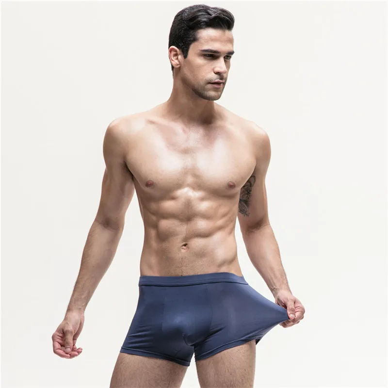 Men's underwear men's boxer modal breathable shorts head mid-waist youth sexy U convex boxers
Men's underwear men's boxer modal breathable shorts head mid-waist youth sexy U convex boxers