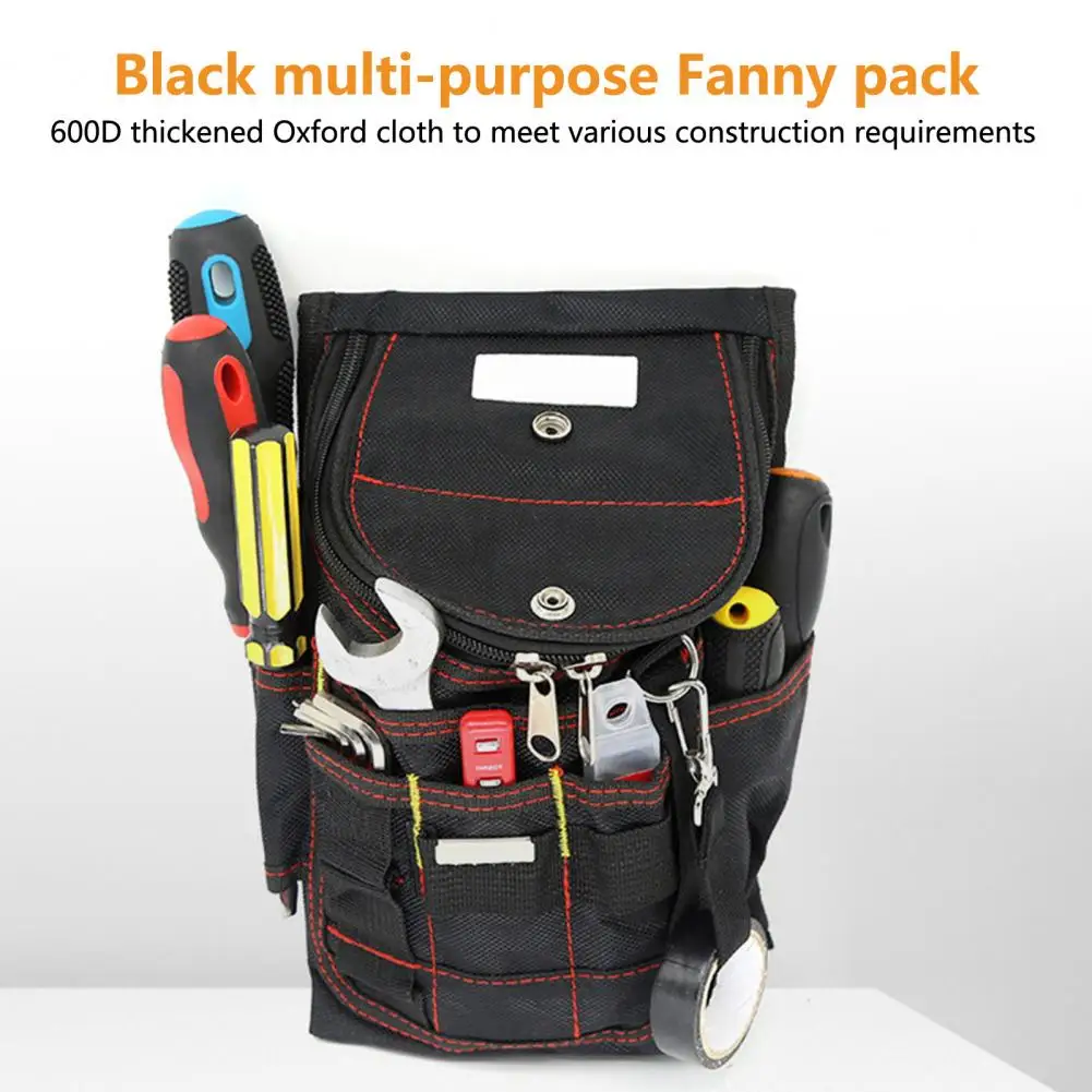 Tool Bag Portable Multiple Pockets Waterproof Wear-resistant Tool Fanny Pack for Daily Life
Tool Bag Portable Multiple Pockets Waterproof Wear-resistant Tool Fanny Pack for Daily Life
