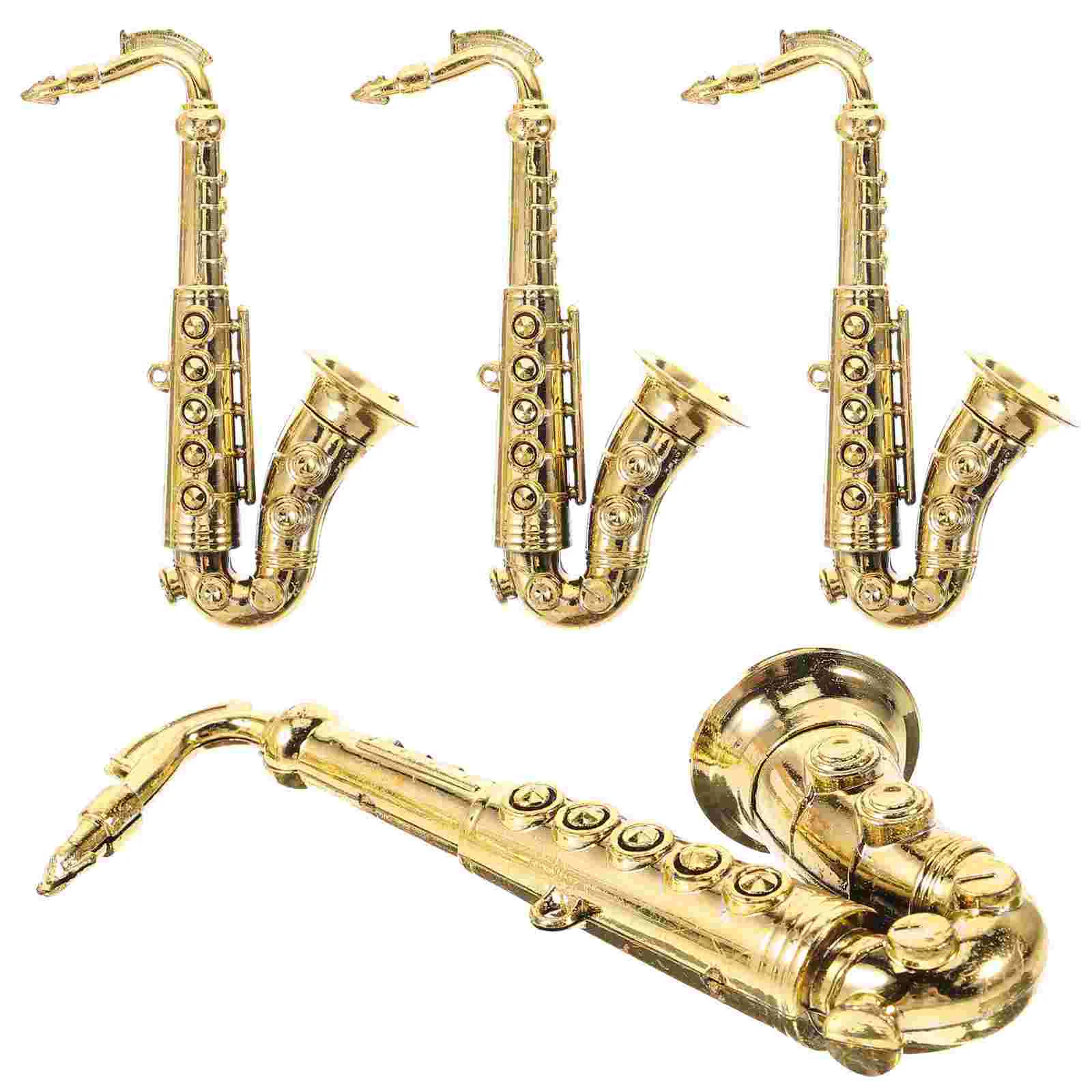 4 Pcs Plastic Models Saxophone DIY Decoration Crafting Pendant Musical Instrument Crafts Handcrafts
4 Pcs Plastic Models Saxophone DIY Decoration Crafting Pendant Musical Instrument Crafts Handcrafts